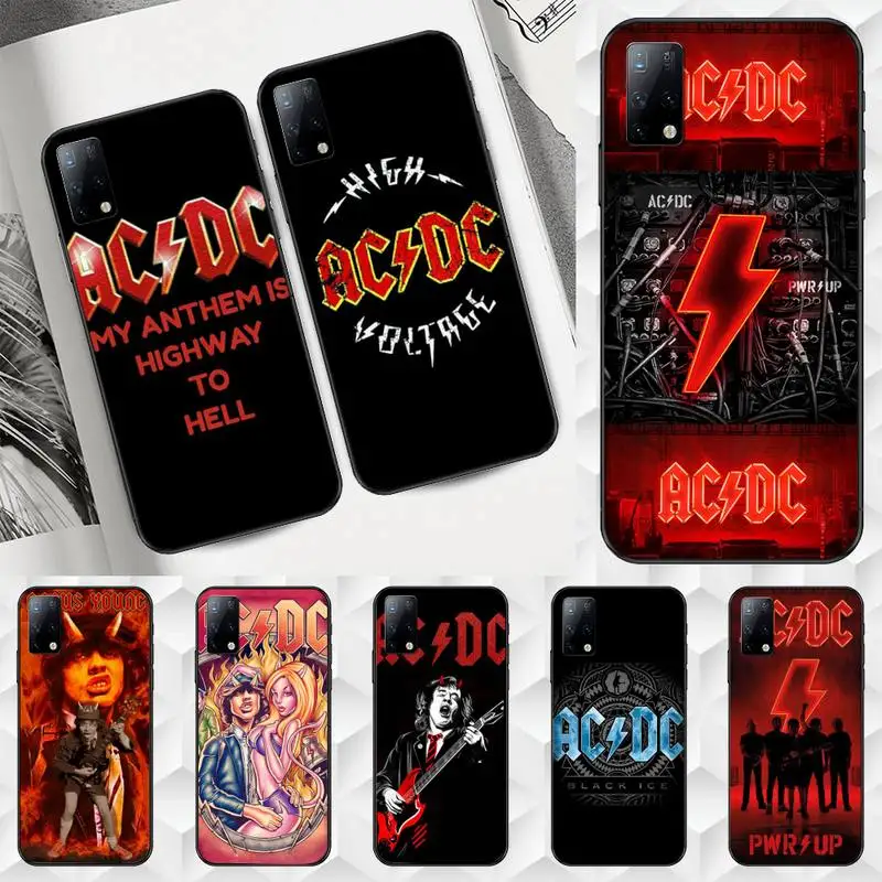 

Music-Band-ACDC-AC-DC Phone Case for Samsung A6 A6S A530 A720 A750 A8 A9 A10 A20 A30 A40 A50 A70 A10S A20S A51 A52 Plus 5G cover