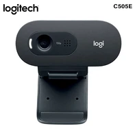 logitech c505e webcam usb interface plug and play 720p hd resolution logitech office meeting web course education camera