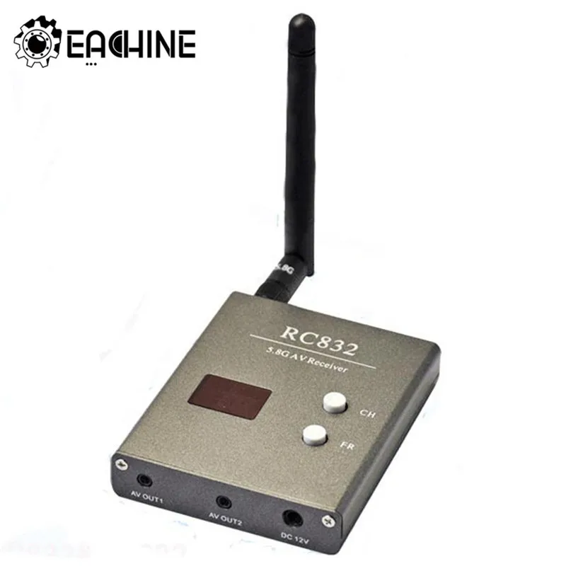 Eachine RC832 Boscam FPV 5 8G 48CH беспроводной AV ресивер для гоночных дронов с HD камерой детали