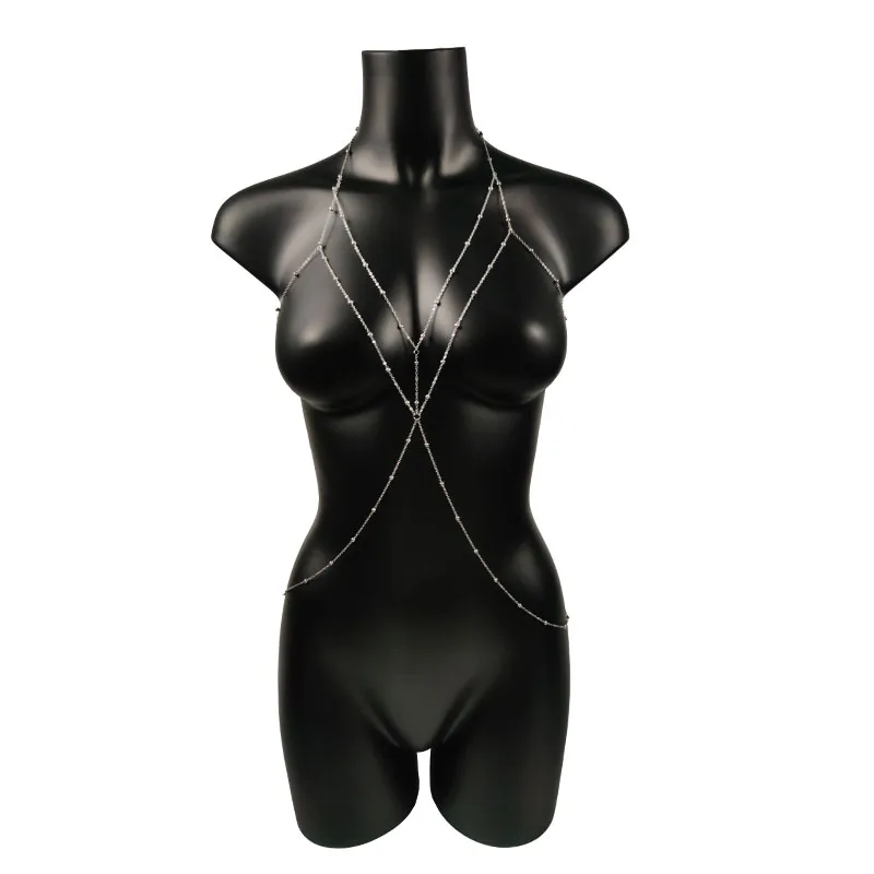 Сексуальная нагрудная цепочка бикини персонализированная одежда для тела