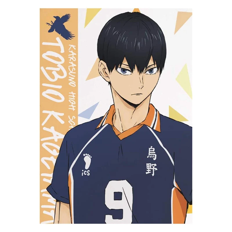 Японское Аниме Haikyuu! Постер Shoyo Hinata бумажная живопись постер для домашней комнаты