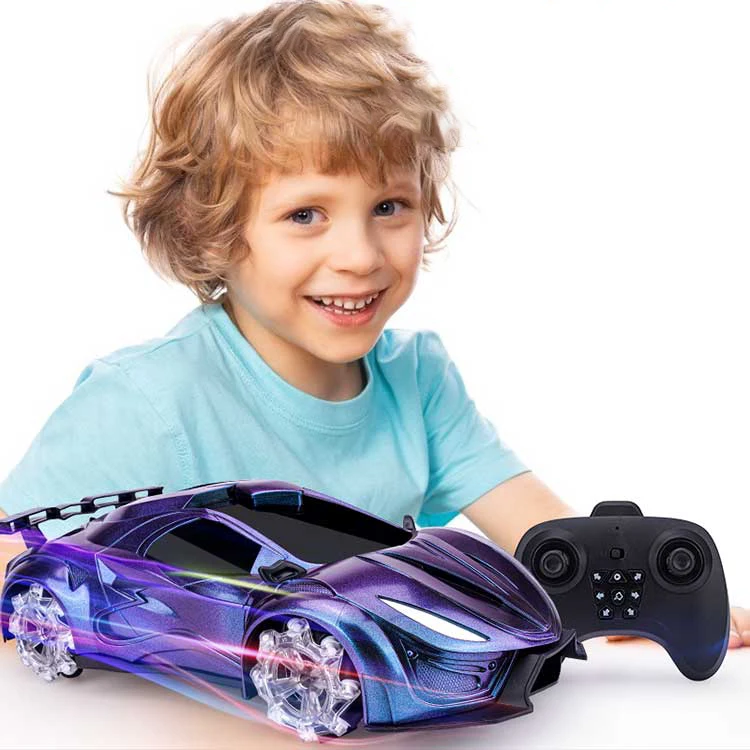 Enlarge RC Stunt Car Gesture Induction Remote Control Twisting Off-Road Vehicle Light Music Drift Dancing Driving 2.4G RC Toy 4 WD