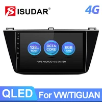 isudar t72 4g android auto radio for vwvolkswagentiguan 2017 2019 car multimedia gps 8 core ram 4gb camera usb dvr dsp no 2din