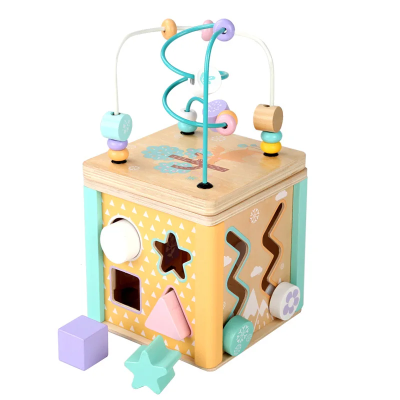 

Круглые часы-лабиринт с бусинами, Мультяшные часы, Обучающие игрушки, детские деревянные игрушки, детские математические игрушки, подарок