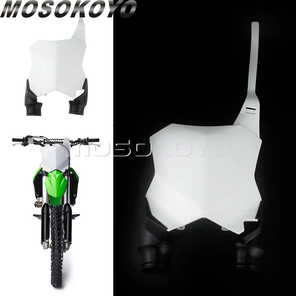 1 шт. передняя номерная табличка для гоночного велосипеда мотоцикла Kawasaki KX250F KXF250