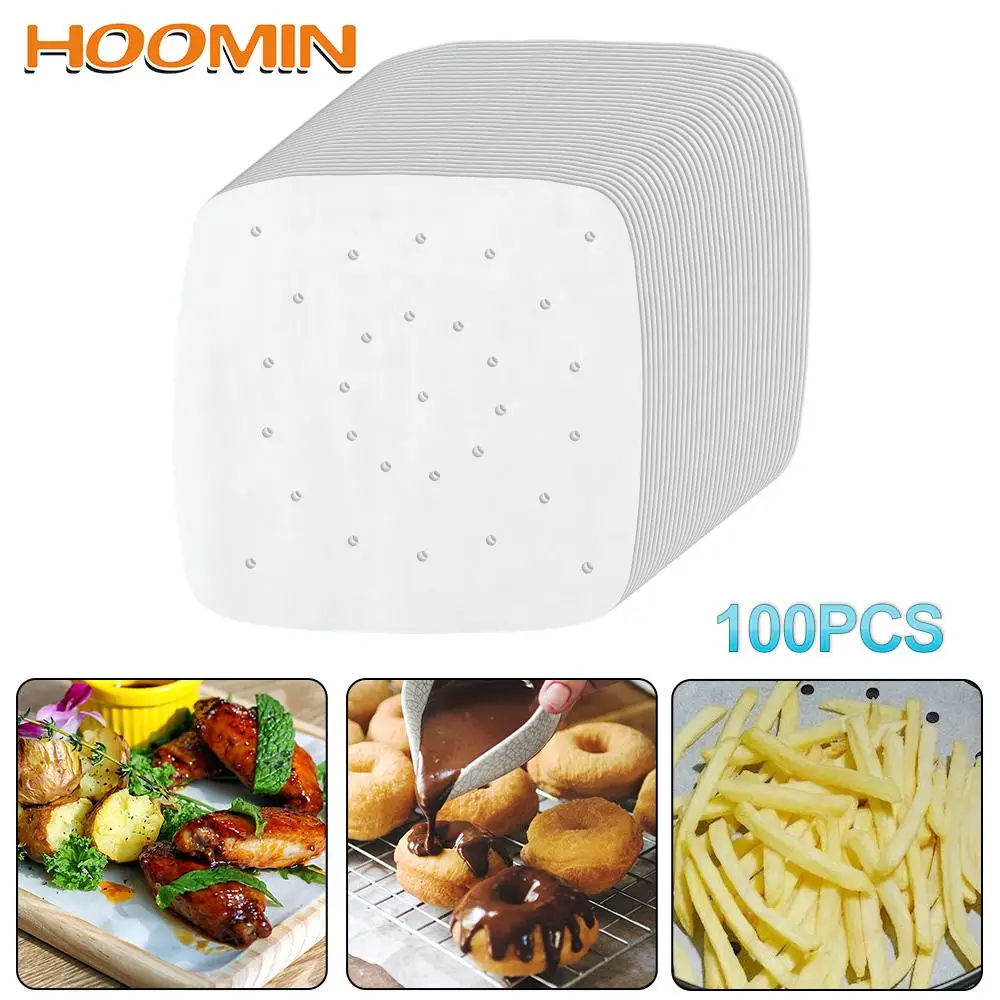 Белые кухонные принадлежности масляная бумага для кастрюль перфорированный