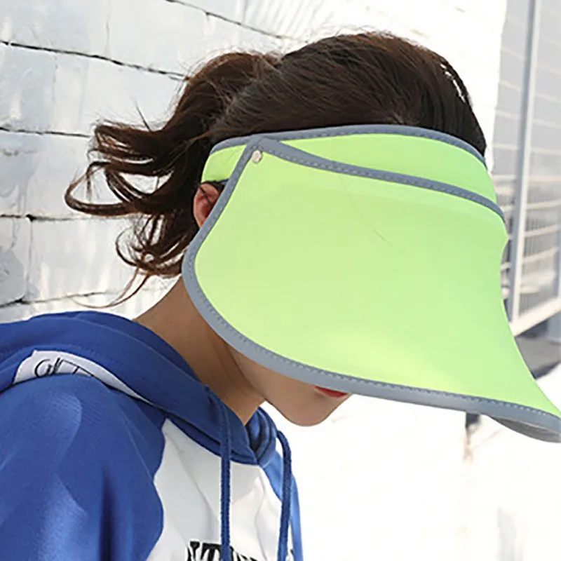 

Sun Visor Hats Large Brim Summer UV Protection Beach Cap