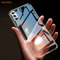 TOLIFEEL For Realme Pro Case Soft Silicone TPU Clear Fitted Bumper Case For OPPO Realme Pro 7Pro Phone Back Cover