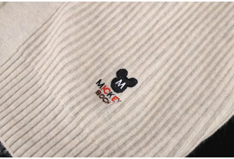 

Gentle wind loose sweater Han fan embroidery knit cardigan