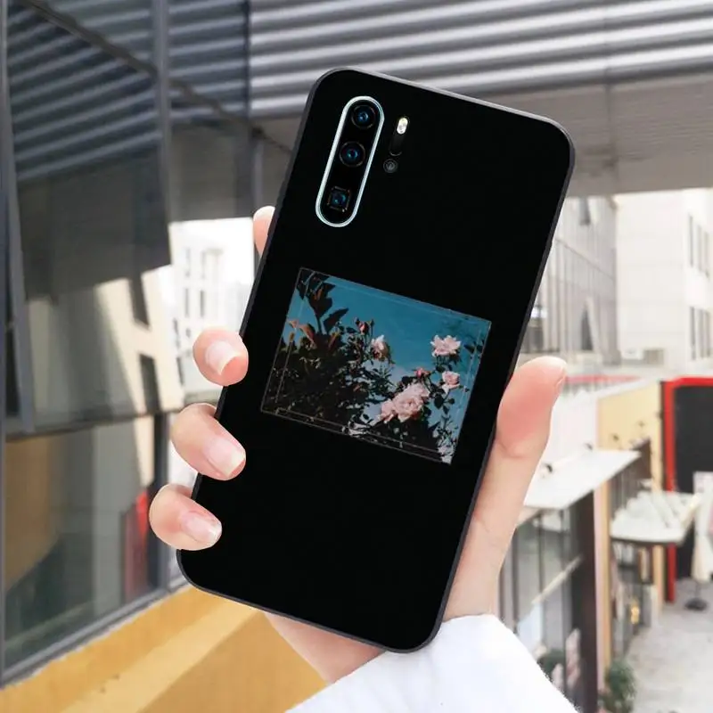

Landscape Phone Case Black For Huawei P10/20/30/40/20Pro/30Pro/30Lite/40Pro NOVA3/3E/3i/7SE Cases