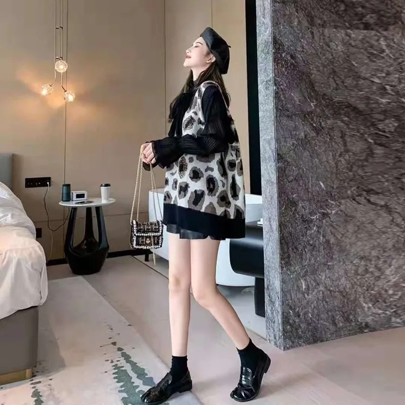 

Pullovers Women Sweater 2020 BF Unisex Couples Japanese Striped Knit Sweater Hip Hop Female New Winter Fashion Retro Daily