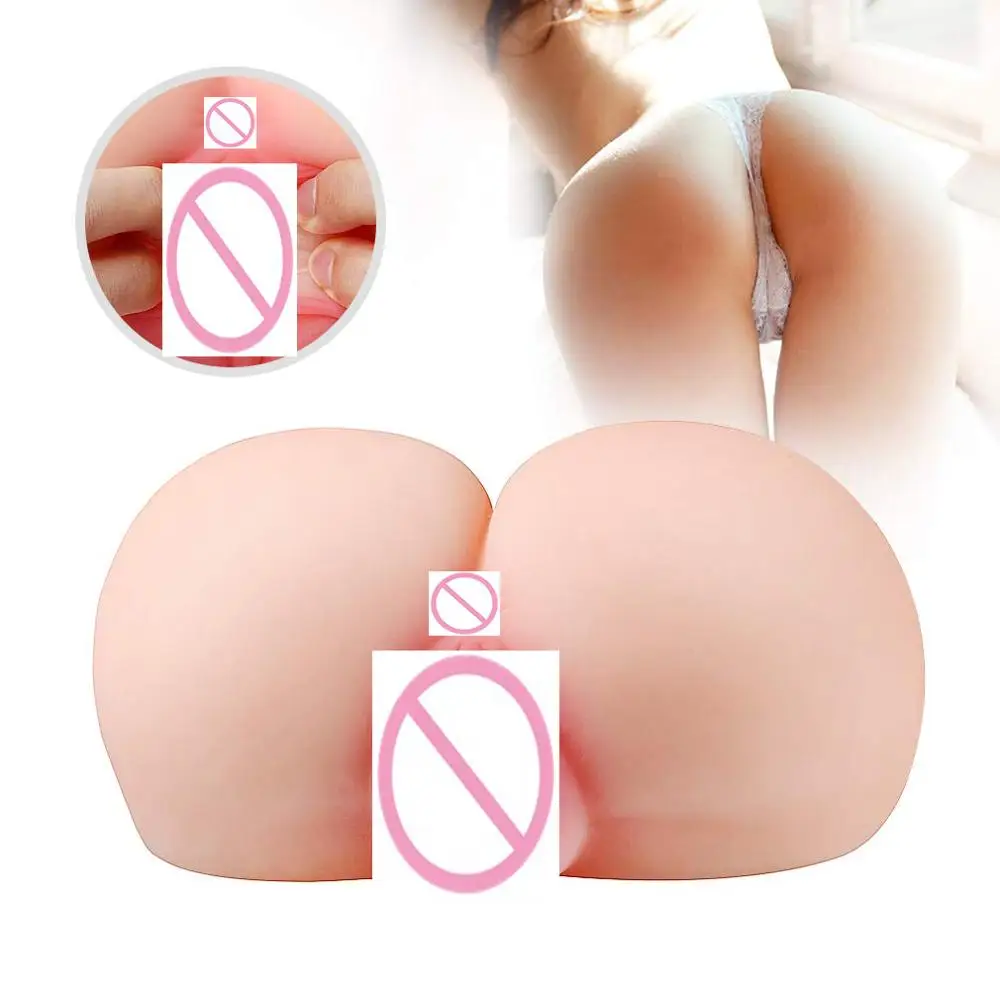 Силиконовая большая задница 3D секс кукла искусственная вагина настоящая киска