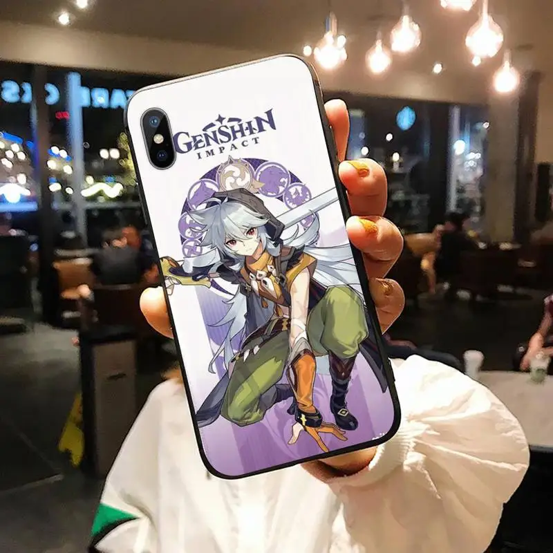 

Genshin impact Fashion design high quality Phone Case funda for iPhone 11 12 pro XS MAX 8 7 6 6S Plus X 5S SE 2020 XR
