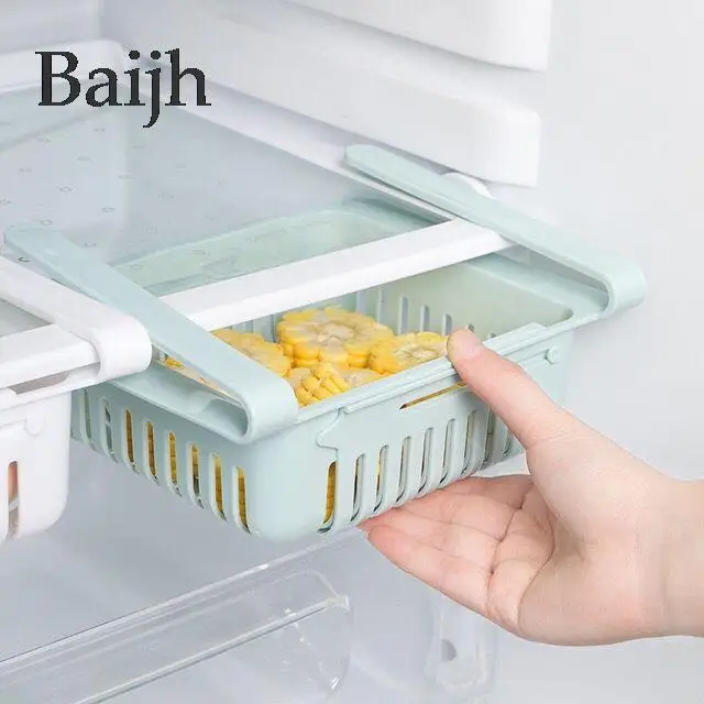 Кухонный Органайзер регулируемая кухонная зеркальная подставка выдвижной ящик