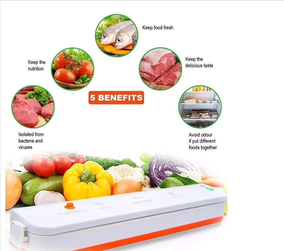 Вакуумная упаковочная машина для пищевых пакетов упаковочный герметик под