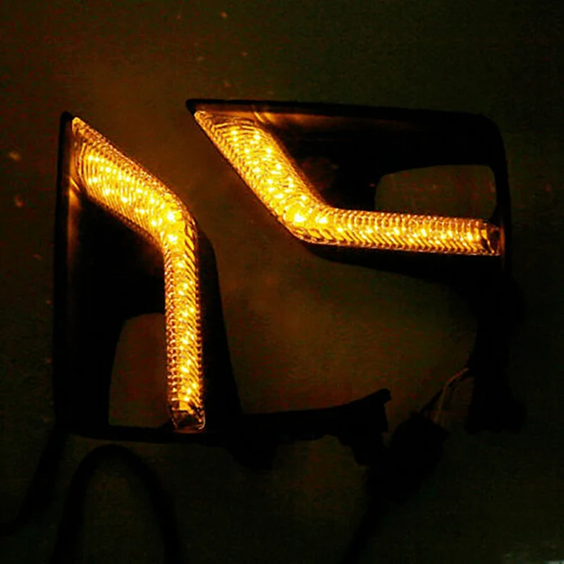 Автомобильный светодиодный DRL индикатор сигнала фонари дневного света