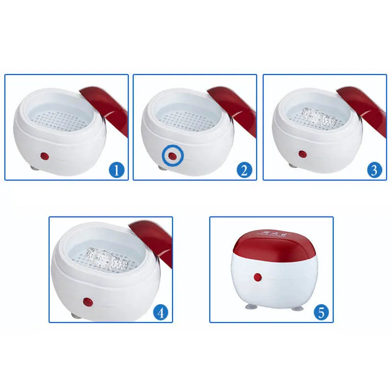 

Portable Mini Ultrasonic Cleaner Washing Machine Parts Ultrasonic Washer Household Jewelry Lenses Watches Dentures Cleaning