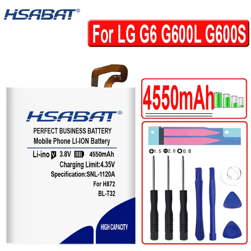 BL-T32 BL-T39 BL-T41 Батарея для LG G6 G600L G600S H870 H871 H872 H873 LS993 US997 G7 G7+ G7ThinQ лм G710 Q7+ LMQ610 G8 ThinQ