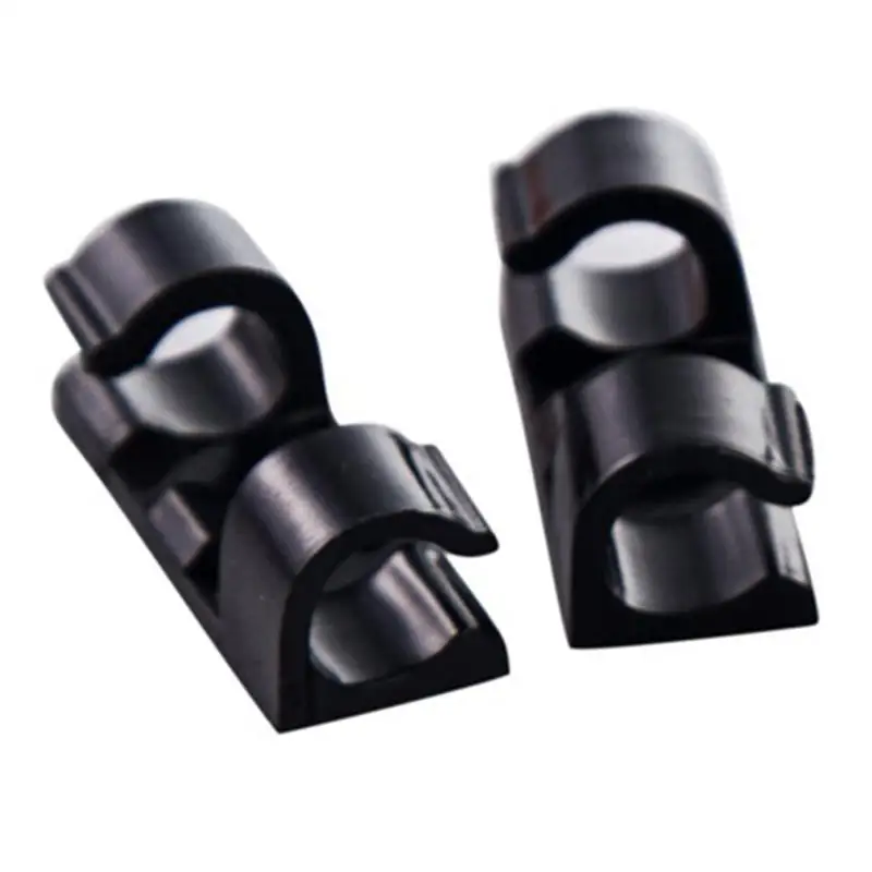 

20PCS/ Pack Self-Adhesive Household Wire Cable Cord Desktop Organizer Network Cable Clip Household Products Cable Organizer