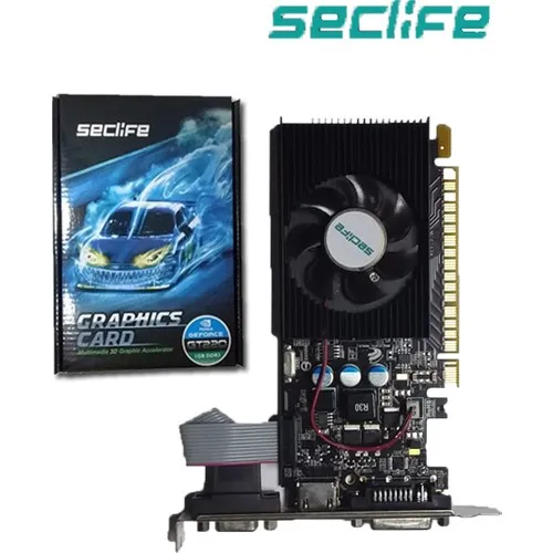 Seclife Nvidia GeForce GT220 1GB 128Bit DDR3 PCI-E x16 Graphics Card GT220