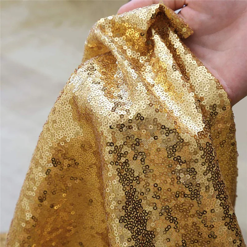

Christmas Tree Skirts 48Inch Sparkly Tree Skirt Fabric Carpet Round Gold Sequin Chrismas Tree Mats Beautiful Photography Tree Sk