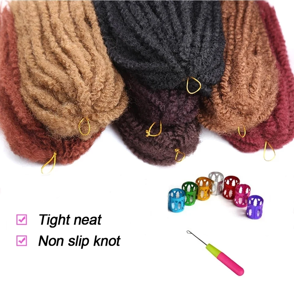 Омбре крючком волосы марли косы афро Kinkly кудрявые Braidng для наращивания