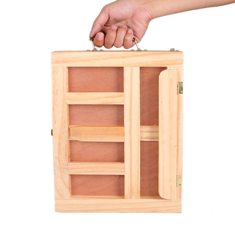 Настольный деревянный стол мольберты для рисования ящик детей портативный