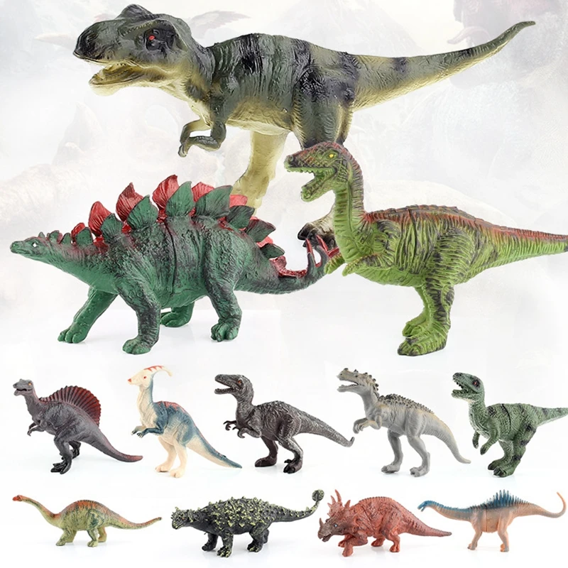 

Simulation Vivid Dinosaur World Model Toy Tyrannical Raptor Rex Bruron 13 Designs Dinosaur Figure