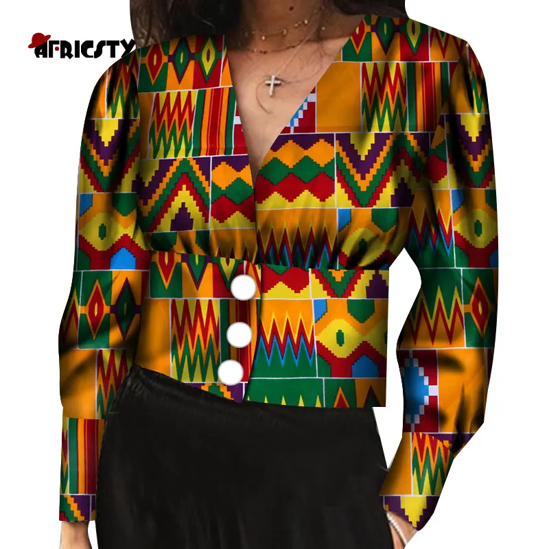 

2020 Women's blouses African women's clothing Low bosom jacket Fashion women's clothing Women's coat wy5776