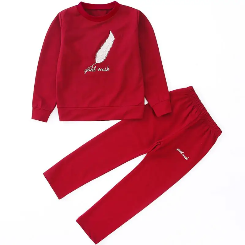 Комплект модной одежды для мальчиков из 2 предметов на осень и весну спортивный