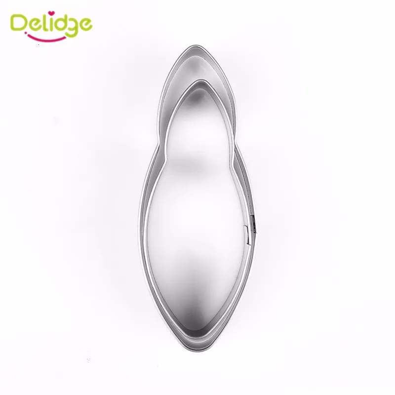 Delidge 2 шт./компл. Нержавеющая сталь цветок лилии для нарезки печенья печенье, фондан, пирог Отделка пресс-формы свадебные формы для выпечки Инструменты