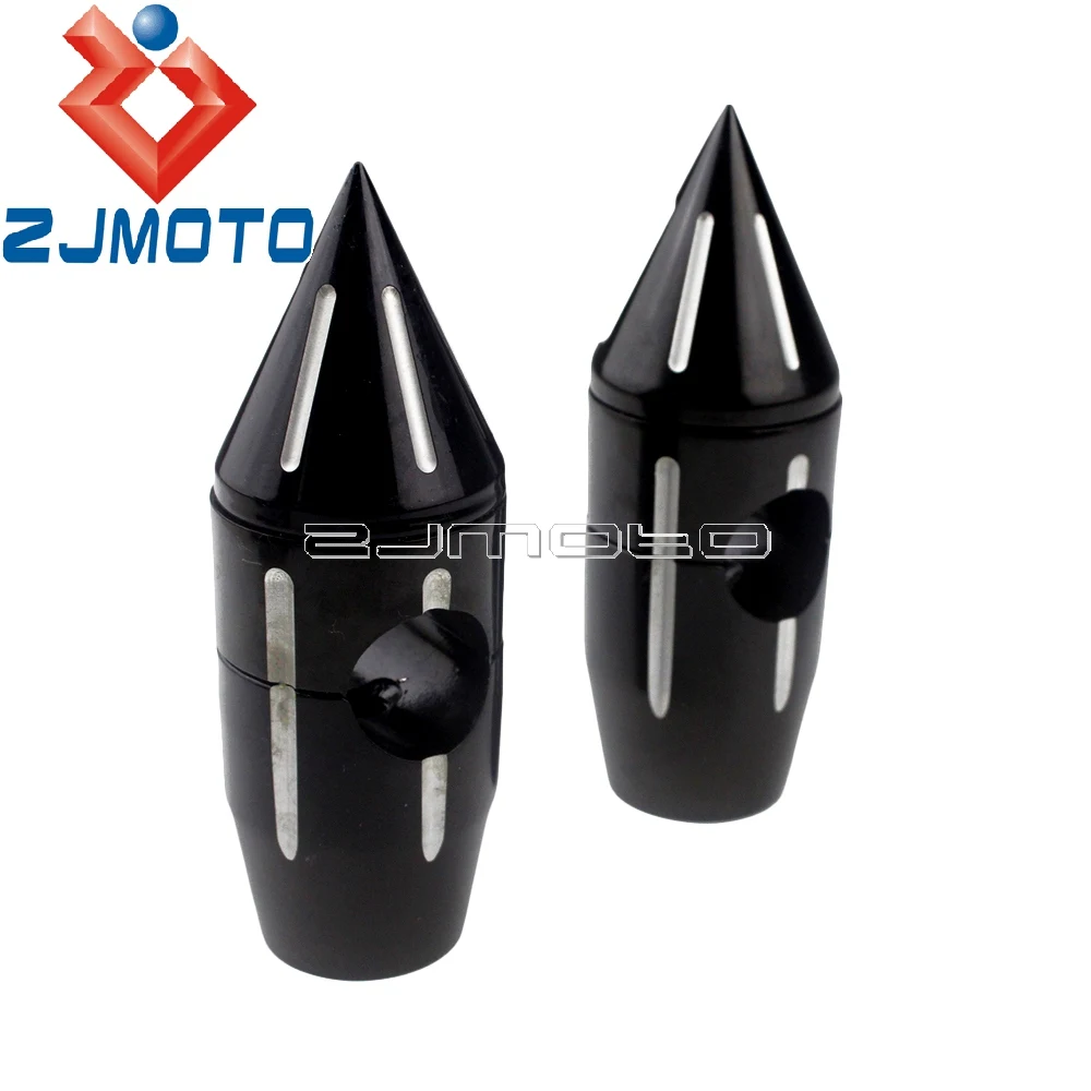 

Motorcycle 1" Handlebar Risers For Harley Honda Yamaha Suzuki Cruiser Cafe Racer Bobber Chopper Custom Spike Handle Bar Riser