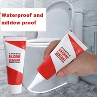 120ml waterproof strong adhesive sealant kitchen bath tile resin caulk sealant repair glue toilet base sealant