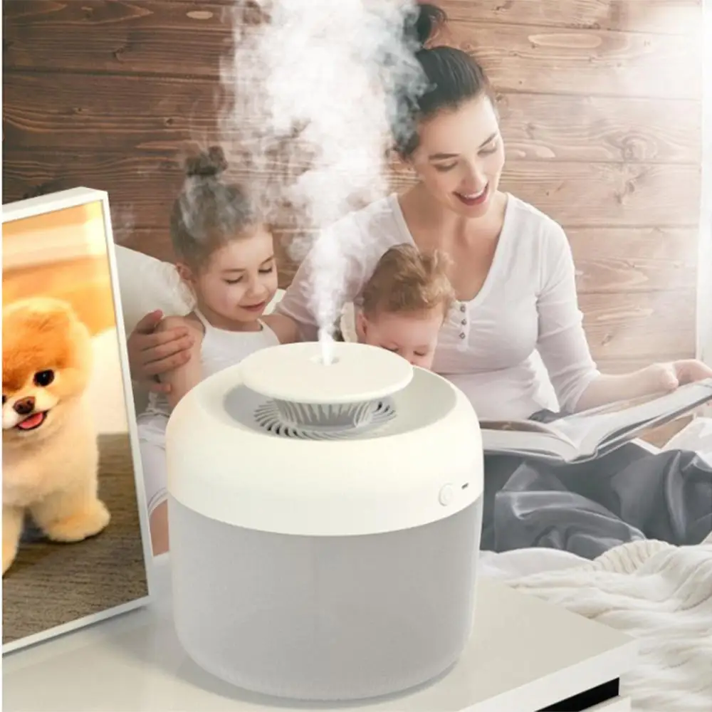 

3L USB Humidifier Ultrasonic Oil Aromatherapy Diffuser Home 7Color LED Night Light Portable Air Humidifier Cool Mist Sprayer