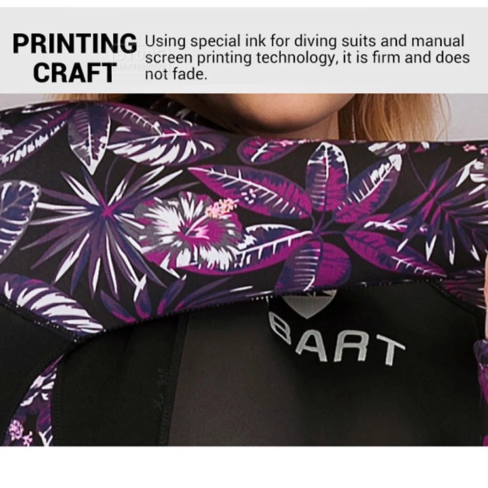 Неопреновый гидрокостюм для женщин 3 мм кайтсерфинга виндсерфинга серфинга