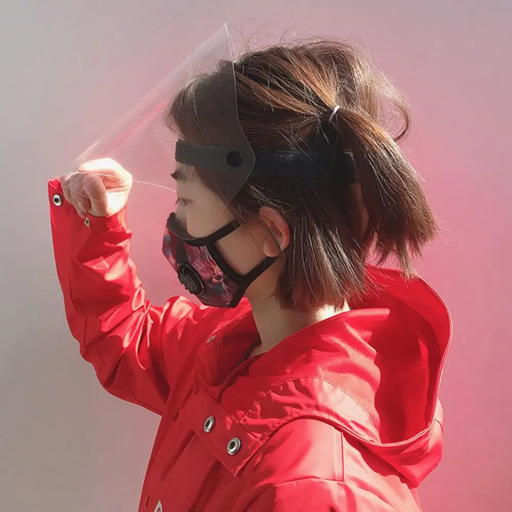 10 шт. прозрачная Пыленепроницаемая защитная маска для полного покрытия лица