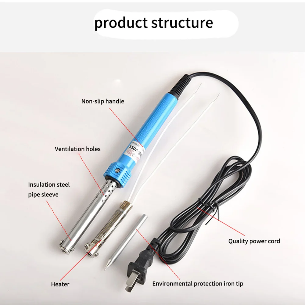 Набор для паяльника 30 Вт-60 Вт Электрический паяльник CX-066 портативный