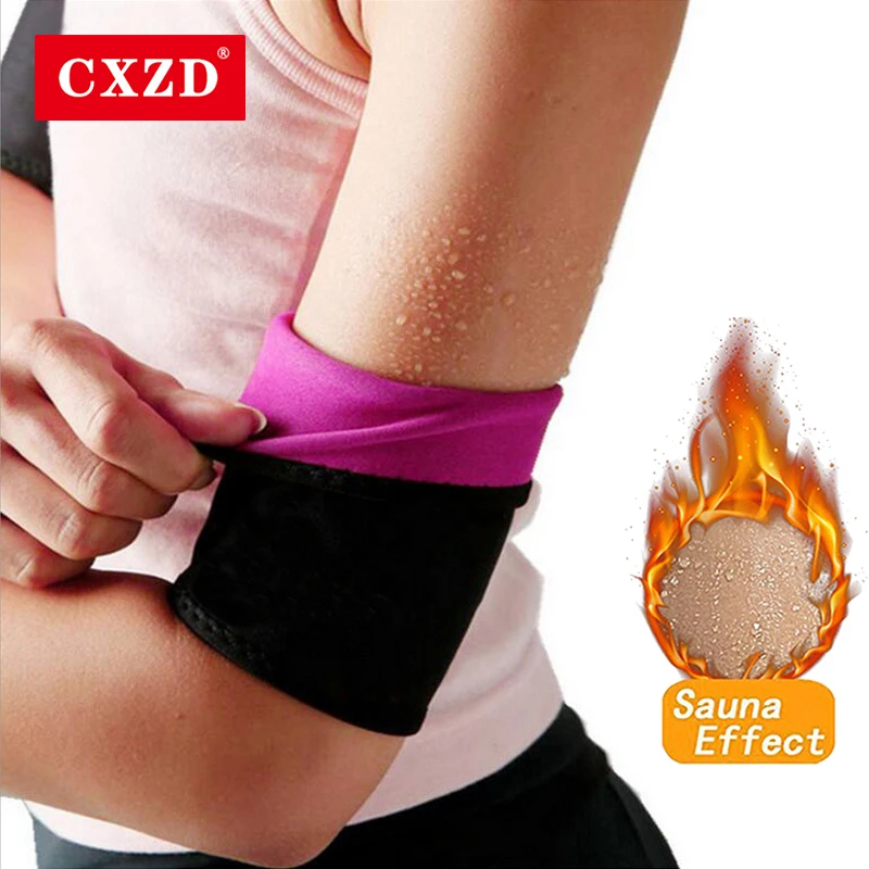 

CXZD Heat Neoprene Arm Shaper Arm Trimmers Wraps for Slimmer Arms Sauna Hot Sweating Steam Arm Control Shapewear Slim Armbands