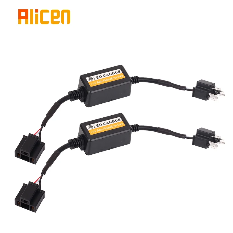 Светодиодный декодер Canbus без ошибок комплект для светодиодных фар внедорожников