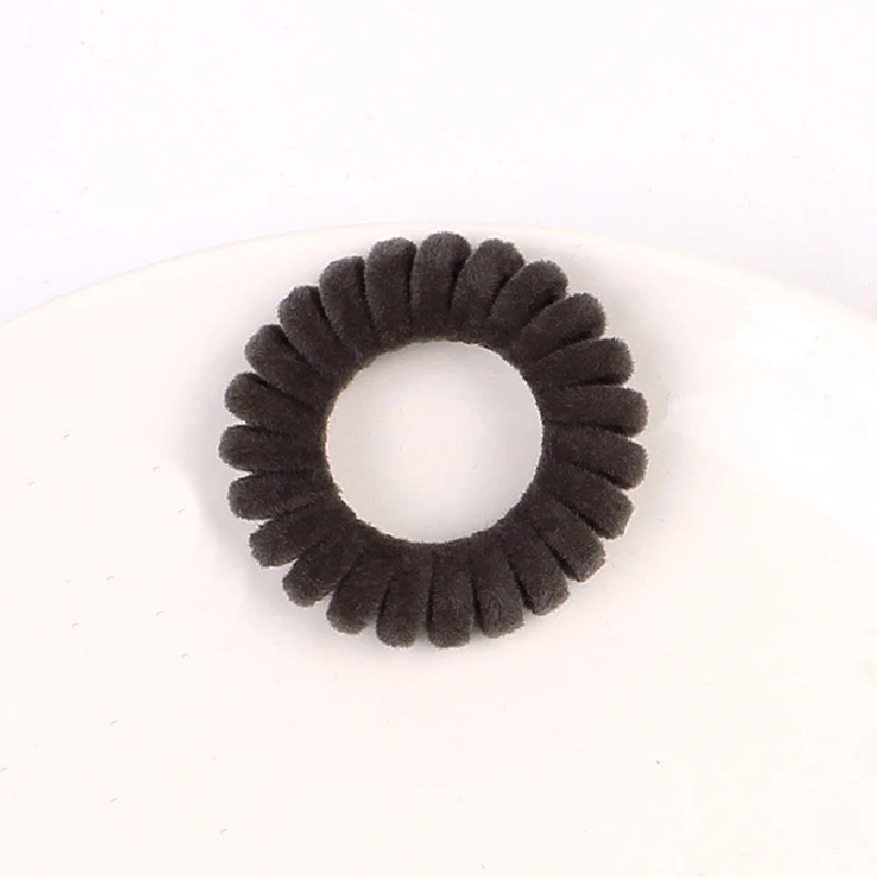 Резинки для волос женщин Однотонные резинки без следов эластичная резинка