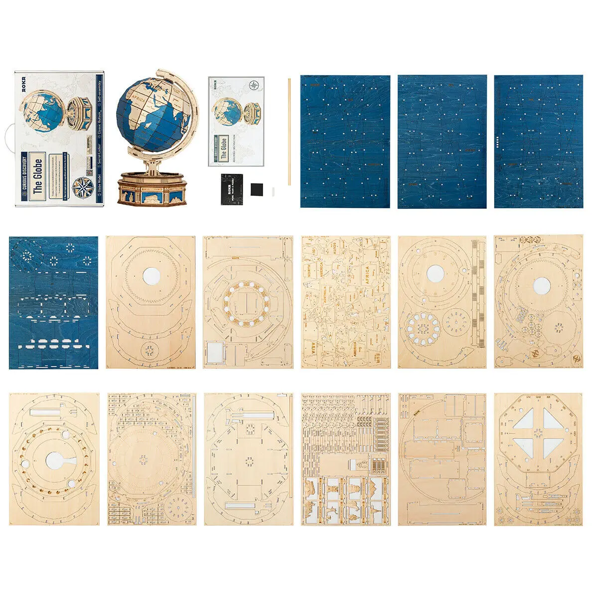 Деревянный 3D пазл Robotime для подростков и взрослых|Пазлы| |