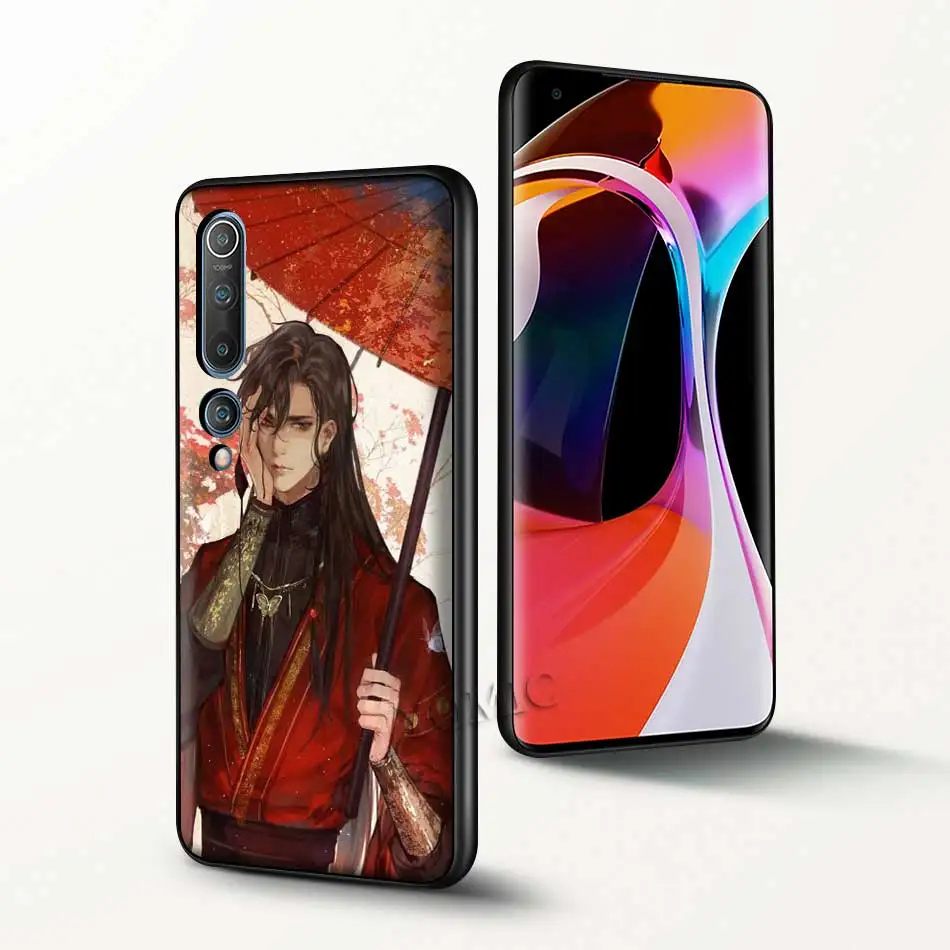 

Phone Cover for Xiaomi Mi Note 9T 10 Poco F1 F2 CC9 CC9E A2 A1 8 Lite 9 SE Pro A3 Black Soft Case Coque Mo Dao Zu Shi