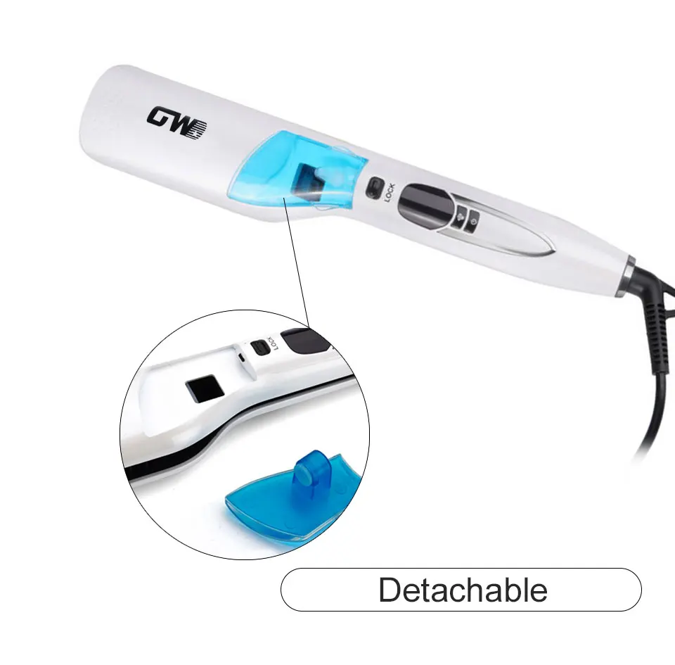 Выпрямитель для волос с ЖК-дисплеем электрический выпрямитель щетка