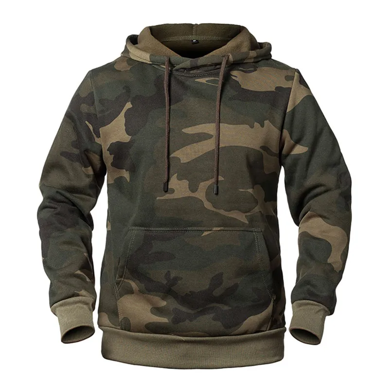 

Camouflage Hoodies Men Autumn Winter Streetwear Hip Hop Sweatshirt Male Camo Hoody Army Military Hoodies Men's Clothing EUR Size