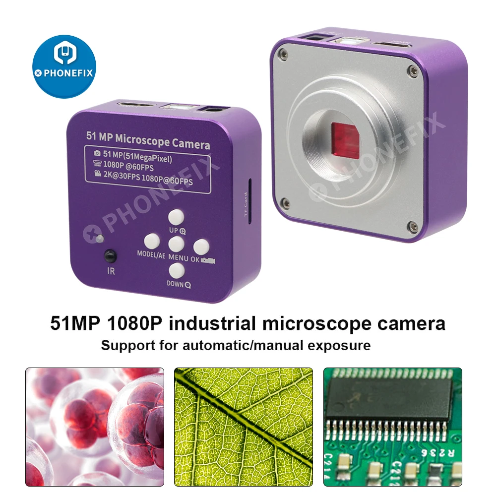 

Цифровой USB-микроскоп 51MP 2K HDMI HD 1080P 60FPS CMOS