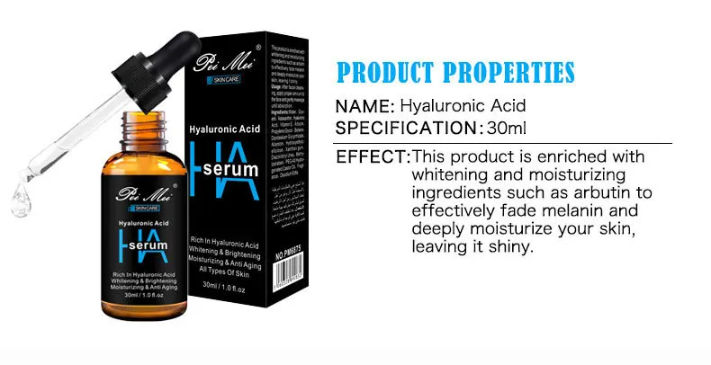 

DISAAR 30ML Vitamin C Liquid Serum AntiAging Whitening VC Essence Oil Topical Facial With Hyaluronic Acid Moisturizing