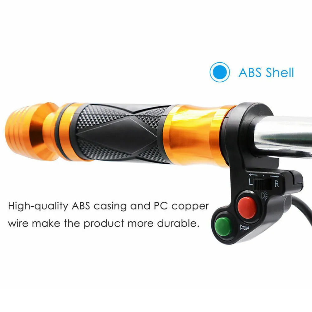 

7/8\" Diameter Motorcycle Switch Light Accessories Blinker Headlight Parts