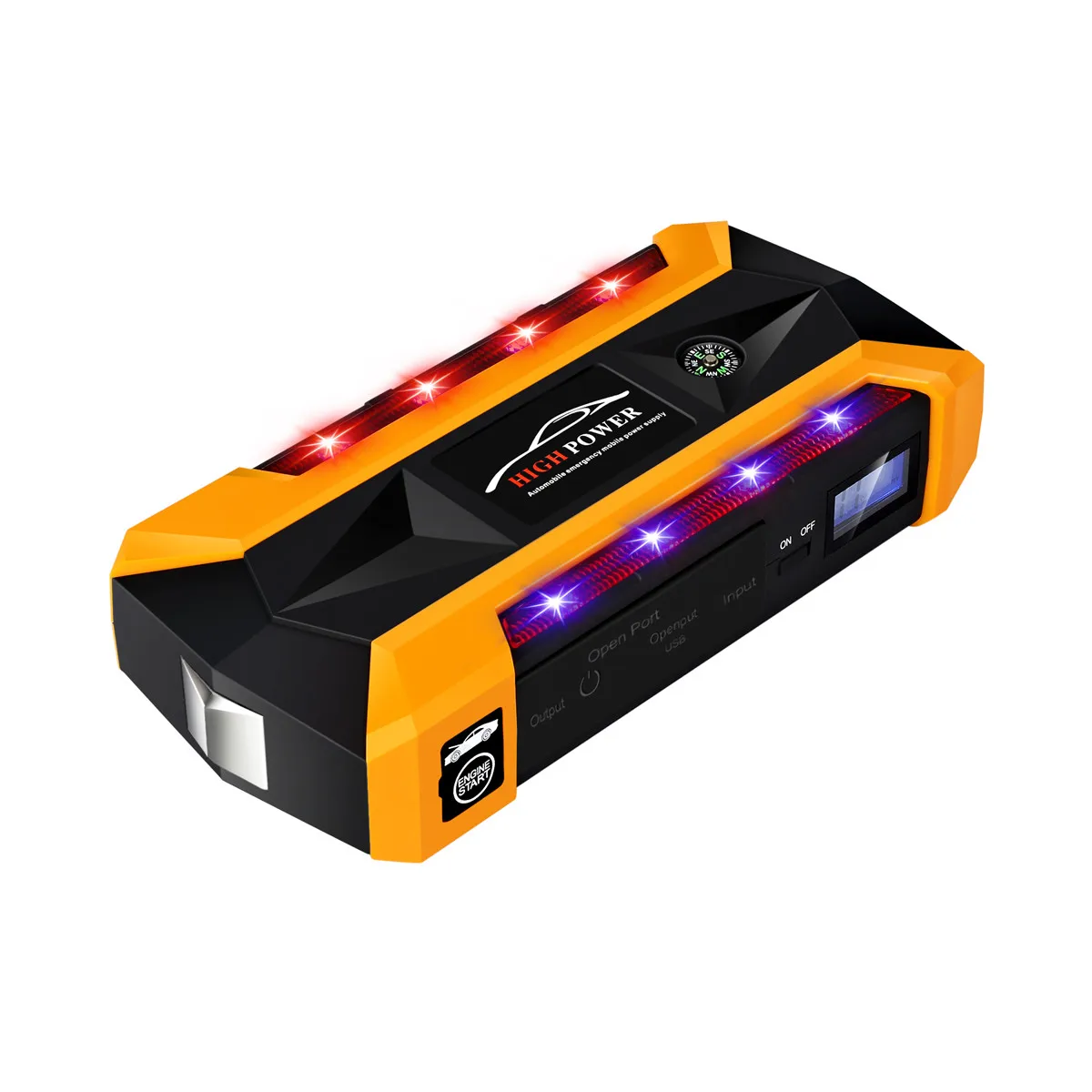 Пусковое устройство для автомобиля 89800 мАч внешний аккумулятор быстрой зарядки