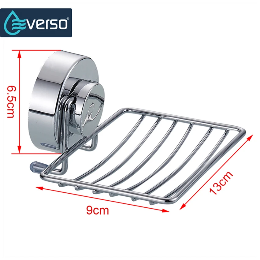 Настенный держатель для мыла из нержавеющей стали с присоской настенное