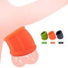 Силиконовое кольцо для пениса секс-игрушки для задержки эякуляции мошонки Se мужчин кольцо с замком Растяжитель мяча БДСМ мужской секс пенис эрекция член секс-игрушки